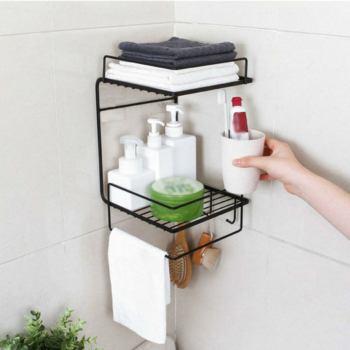 Happy Shopping High Quality Washroom Organizer, hanging Shelf for Washroom Accessories, Bathroom Storage Rack