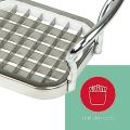 HEAVY DUTY STAINLESS STEEL FRENCH FRY CUTTER CHIPS CUTTER WITH HANDLES. 