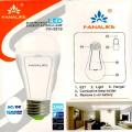 Rechargeable LED bulb ENERGY-SAVING LAMP Light for Home Hiking Camping Fishing Fanalike FN-5819. 