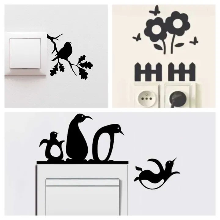 SmileArt%20Pack%20of%203%20Switchboard%20Cartoon%20Stickers%20for%20Home%20Decor,%20Fun%20Wall%20Art%20for%20Living%20Rooms,%20Bedrooms,%20and%20Offices%20-%20Image%202