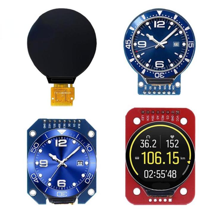 TFT Display 1.28 Inch TFT LCD Display Module Round RGB 240*240 GC9A01 Driver 4 Wire SPI Interface 240x240 For Arduino