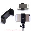 1/4 Universal Screw Hole Mobile Phone Clip Bracket Holder for Smartphone Tripod Monopod Mount Stand, ring light stand tripod. 