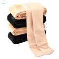 Fleece Lined Tights Stockings for Women Translucent Fleece Winter Warm Tights High Waist , Skin Color, 300g With feet. 