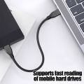 Double Headed USB 2.0 Public To Public Data Cable -High Speed Transmission Data Line -0.45/0.9/1.35/1.8/2.7M -USB Extension Connection Cable -Hard Disk Copy Data Cable. 