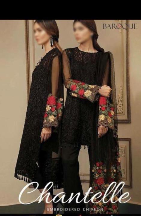 Unstitched%20Chiffon%20Embroidered%20Suit%20For%20Women%20-%203%20Piece%20-%20Image%202