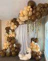 20pcs 10inch long Peach Pastel Balloons Macron balloon Matte Latex Balloon, Baby Shower Balloon, Bridal Shower, Wedding, helium balloons Macron Balloon without shinny. 