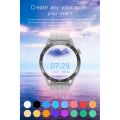 【Hot Sale+Ready Stock +FREE Shipping+COD 】Smart Watch WH8-A Disc 1.32 Bluetooth Call Zinc Alloy Electroplating Shell Sleep Pedometer Information Waterproof Sports Fitness Round Bracelet Magnetic Suction. 