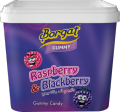 Borgat Raspberry & Blackberry Gummy Candy Tub 160 gram (Germany)0. 