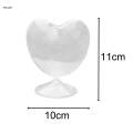 Clear Glass Vase Flower Arrangement Desk Planter for Living Room Party. 