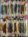 50 Oasis Silk/Rayon Stranded Different Skeins Thread for Embroidery. 
