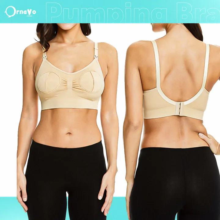 Ornavo%202%20In1%20Breast%20Pump%20Bra%20&%20Nursing%20Bra,%20soft%20and%20cozy%20Breast%20Pumping%20Bra%20For%20Effortless%20hands%20free%20pumping,%20Maternity%20Breastfeeding%20Bra%20With%20Extender,%20Works%20With%20All%20Types%20Of%20Breast%20Pumps,%20for%20both%20pre%20and%20post%20partum%20-%20Image%203