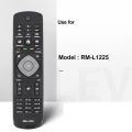 -L1225 TV Remote Control for Black 398GR8BD1NEPHH 47PFH4109/88 32PHH4009 40PFH4009 50PFH4009. 