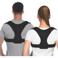 Adjustable Back Posture Corrector by J-Kare, Unisex Back Lumbar Support, Back Brace, Back Pain, Posture Brace with Adjustable Straps. 
