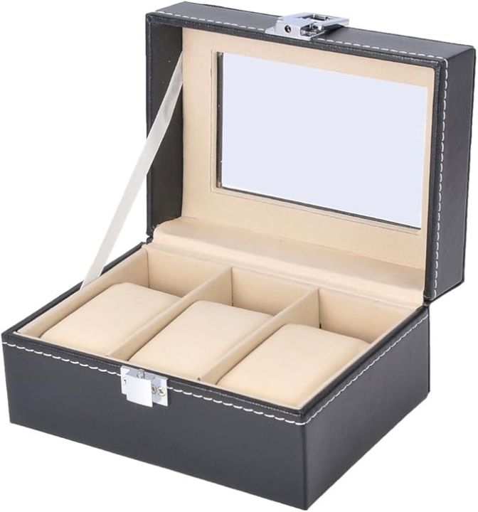 Watch%20Box%20for%20Men%20PU%20Leather%20Watch%20Organizer%20Storage%20Style%20Black%20Holds%20Up%20to%2012%20Watches%20-%20Image%204