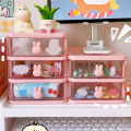 Organizer Box Transparent Desktop Makeup Storage Case Jewelry Container Decor. 