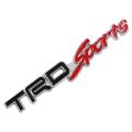 3D Metal TRD Sports Car Logo. 