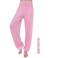 Women casual harem pants high waist dance pants dance club wide leg loose long bloomers trousers plus size. 