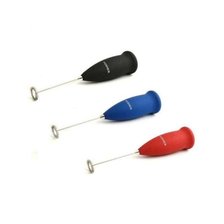 Pack of 3 - Battery Operated Handheld Coffee Beater & Whisker - Multicolor