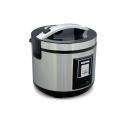 Geepas - GRC - 4330 - Stainless Steel Electric Rice Cooker - 1.8 Liters - 700 Watts - Silver & Black (Brand Warranty). 