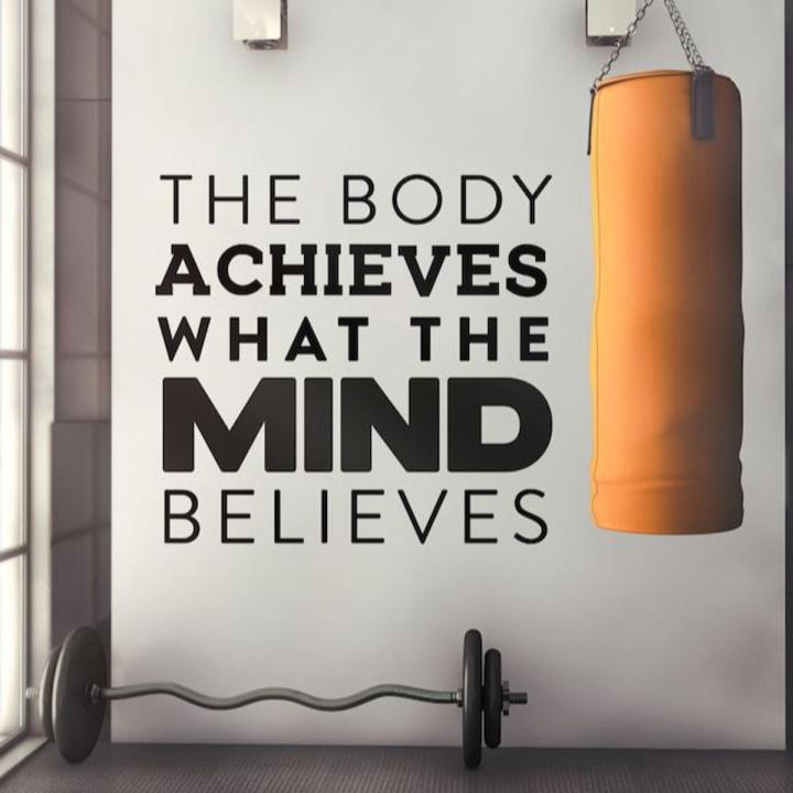 Motivation Home Gym Fitness Quotes, Inspirational Home Gym Quotes, Gym Decoration, Fitness Quotes, Home Gym Wall Stickers, Gym Vinyl Sticker