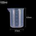 Milk Tea Coffee Wine Transparent Double Head Measuring Cup  High Temperature Resistant Tapered Cup  Triangular Measuring Cup with Precise Scale  Quantitative Wine Blending Cup. 