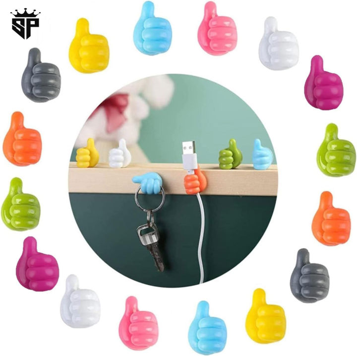 Pack%20of%2010%20Silicone%20Thumb%20Wall%20Hooks%20-%20Creative%20Multi-Function%20Self-Adhesive%20Clips%20for%20Cable%20Organization%20and%20Key%20Hooks%20-%20Image%203