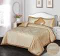 A Luxury Embossed Velvet Bridal Bed Sheet. 
