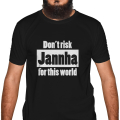 Don't Risk Jannah For This World Half Sleeve T-Shirt. 