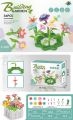 DIY Flower Garden 36 Pieces Building Toys Set Bouquet Floral Arrangement Playset. 