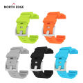 24mm Smart Watch Strap Nylon/Silicone Watchband For North EDGE Apache /Gavia 2 Smart Watch Outdoor Women Men Watch Band. 