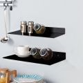 Pack of 2 Wall Mount Kitchen Accessories Pot Storage Shelf Organiser. 