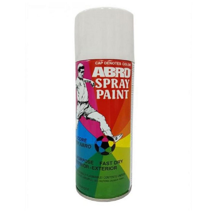 COLOUR SPRAY PAINT (WHITE)
