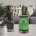 BOBOLYN 7-Color 100ml Ultrasonic Cool Mist Aroma Essential Oil Diffuser with Waterless Auto Shut-Off Protection. 