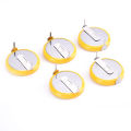 5pcs/lot CR2032 Tabs Solder Foot Soldering Welding Battery Coin Batteries 210mAh. 