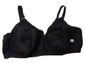 Plain Cotton Bra Black/ Cotton Bra For Girls/Non Padded Bra For Women/Comfortable cotton Bra/Adjustable Cotton Bra. 