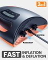 OutdoorMaster 20PSI High Pressure SUP Air Pump Shark - Intelligent Dual Stage Inflation & Auto-Off & Deflation, 12V DC Car Connector, for Inflatable Stand Up Paddle Boards, Boats B R1672 PUUMP. 