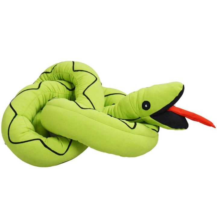 Relaxsit - Stuffed Animal Snake Toy Kids - Soft Cool Comfy Cushion/Pillow: 9 Feet Long Plush Dog Soft Pillow, Plush Toy Gifts for Boys Girls