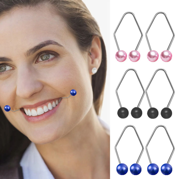 Dimple Enhancer Tool 2pcs Women Dimple Makers Natural Dimple Creation Lightweight Compact Easy to Wear Face Dimple Trainers