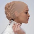 Breathable Hijab Undercap Summer Headcover Instant Mesh Bonnet Hijabs For Women Muslim Turbans Inner Cap Thin Muslim Women Hijab. 
