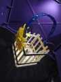 Basket made by ice cream stick. 