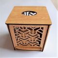 Tissue Roll Box laser Cut. 