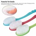 1Pc Long Handle Bath Body Brush Shower Soft Sponge Exfoliating Scrub Cleaning Back Brushes Bathroom Tool. 