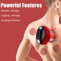 Smart Vacuum Cupping Therapy Set,Electric Cupping Therapy Set 3 in 1 Infrared Heating Therapy Machine ,Vacuum Gua Sha Massager Tool with 12 Level Temperature and Suction. 