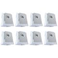 For iRobot Roomba i7 E5 9-8 x Dust Bags-White. 