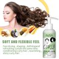 AUSA 50ml Curly Hair Elastic Cream Fixing Agent Hair Stereotype Moisturizing Care Prevent Frizz Curly Hair Enhancer Styling HOT. 