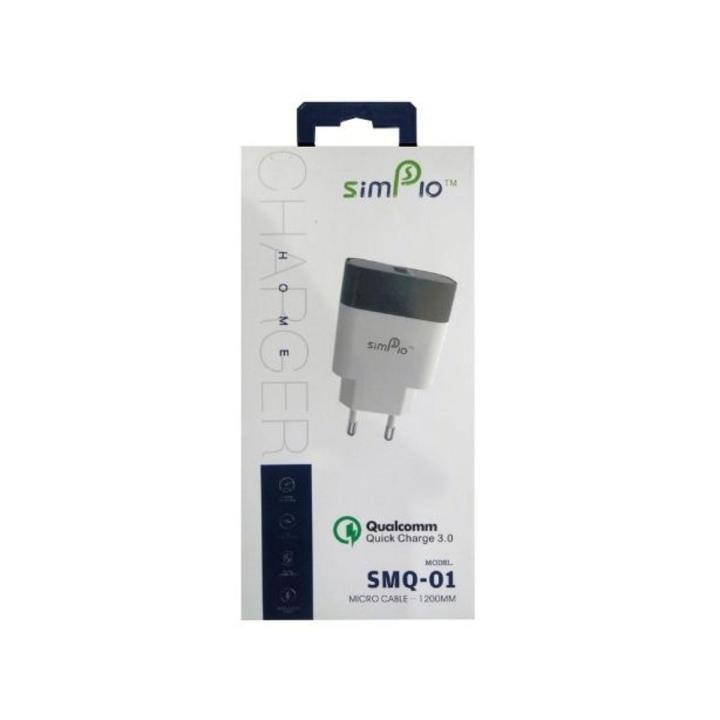 Qualcomm QC 3.0 Fast Charger SMQ-01 Quick Charge For All Brands / For Samsung / HTC / Infinix / Xiaomi / Huawei / Nokia / Lenovo