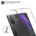 Samsung Galaxy Z Fold 2 5G Transparent Protective Hybrid Case Premium Quality Sides Soft Clear Cover. 