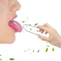 Stainless Steel U-shaped Tongue Cleaner ,Tongue Scraper Easy To Use  for Hygiene with Hand Grip, Stainless Steel Tongue Cleaner Scraper Bacteria Inhibiting, Non-Synthetic Grip. 