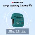 Monster XKT16 Wireless Earbuds Headphones Bluetooth Earphones 5.3 Gaming Headset HiFi Sound HD Call Music Earbud Touch Control Headphones Dual Mode. 