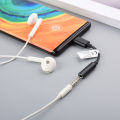 Adapter Cable For Motorola Moto Edge 40 30 S Pro/Z3/Z AUX Audio Earphone Converter Type C To 3.5mm Adapter Headset Jack Cable. 